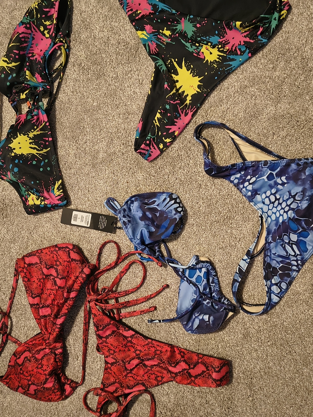 Women's Thong Bikini Lot
